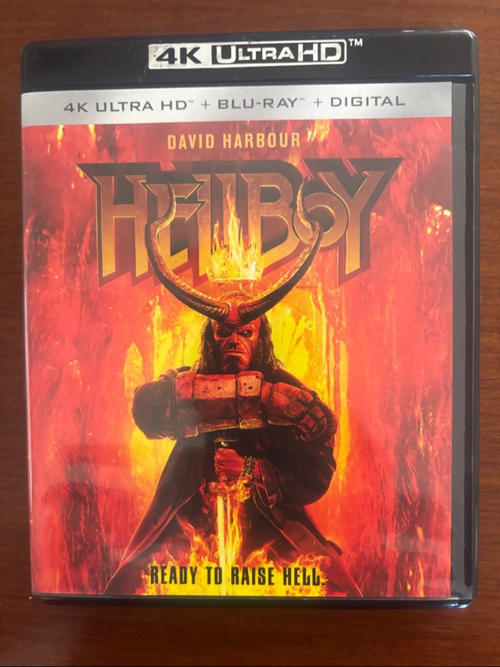Hellboy (2019) 4K Ultra HD + Blu-ray Movie Set - David Harbour